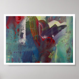 Bits de coeur 5x7 Impression d'art original