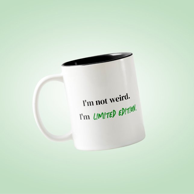 Bizarre Édition Limitée Funky Sarcastic Mug Cadeau (Créateur téléchargé)