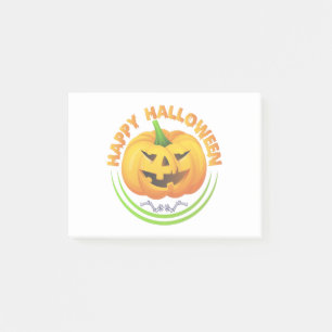 Bizarre Halloween Halloween Citrouille post-it not