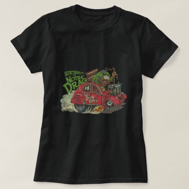 Bizarre roue de Notre Drag 1980 T-shirt (Design devant)
