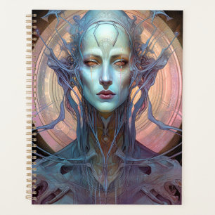 Bizarre surréaliste Alien Art femme