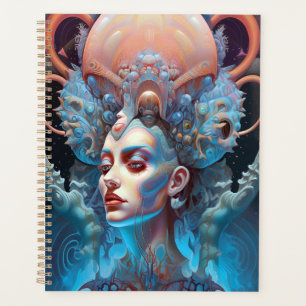 Bizarre surréaliste Alien Art femme