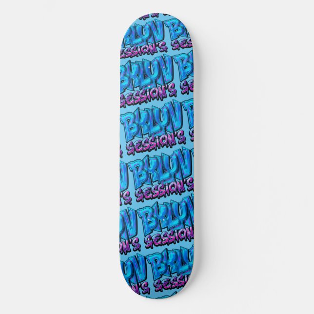 Bklyn Sessions Skateboard Deck (Recto)