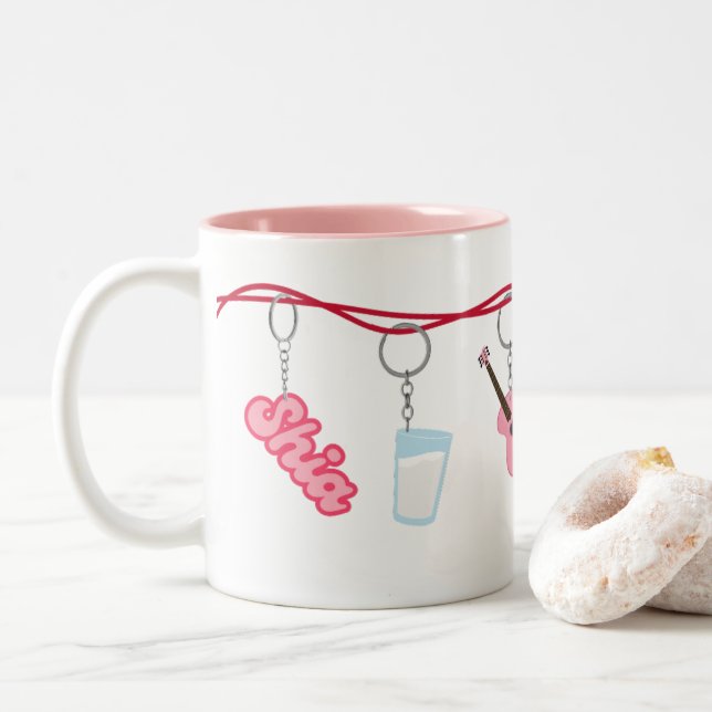 BL Starter Pack Mug (intérieur rose) (Avec donut)