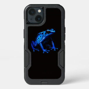 Black 4 Luxe OtterBox iPhone 13, Blue Frog