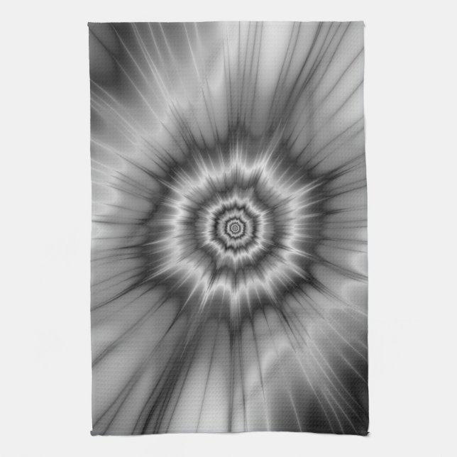 Black and White Bang ! linge de cuisine (Vertical)
