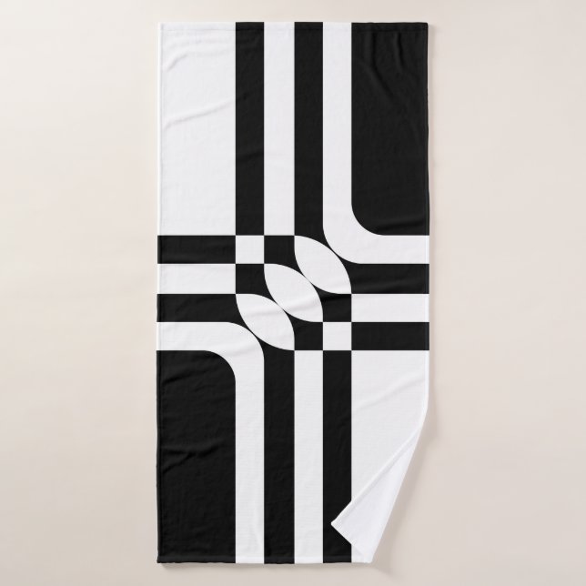 Black and white fantasy (Serviette de bain)