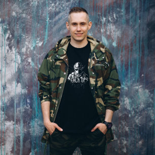 Black and White Le T-shirt Black Ops