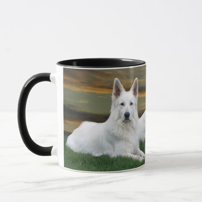 Black and White Tasse (Gauche)
