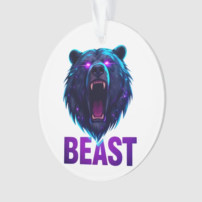 Black Bear 'BEAST' - Bold Aesthetic (devant)