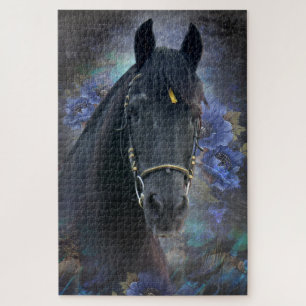 Black Beauty Friesian Horse - Puzzle