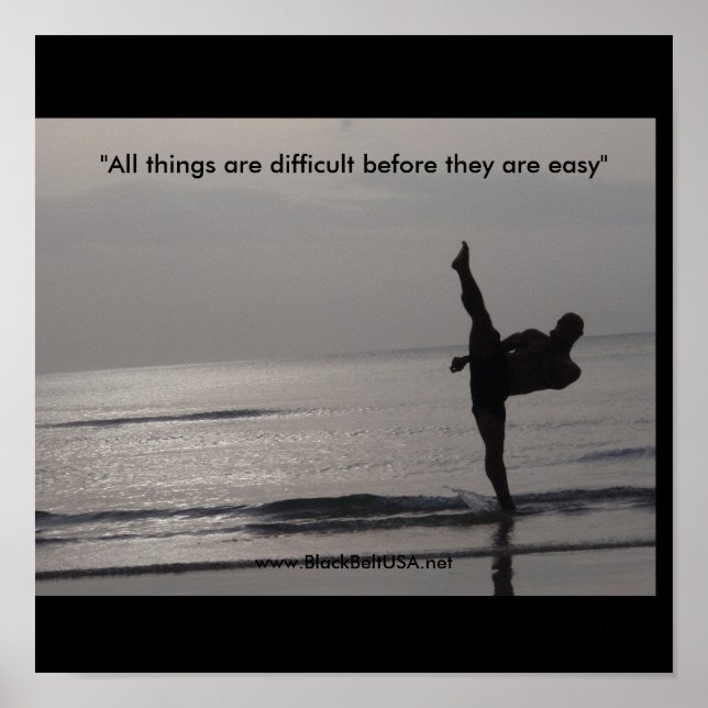 Black Belt USA Poster 2 (Devant)