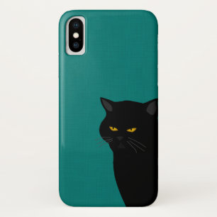 Black Cat Casemate iPhone x Coque