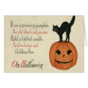 Black Cat Jack-o'-lantern Citrouille Orange