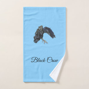 Black Crow Maître du temps Ciel personnalisé bleu