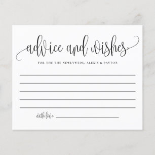Black Cute Calligraphie Mariage Conseils et souhai