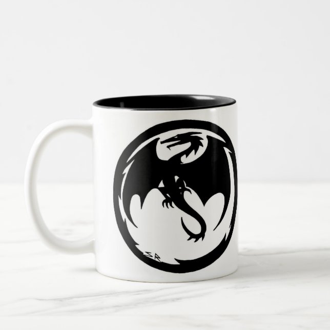 Black Dragon tasse à deux tons (Gauche)