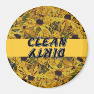 Black Eyed Susan Flowers Lave-vaisselle Magnet