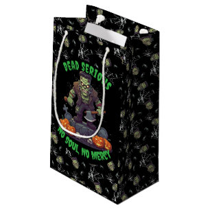 🖤 Black Frankenstein Halloween Sac cadeau
