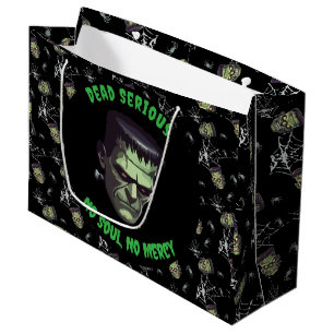 🖤 Black Frankenstein Halloween Sac cadeau 💀 🎃
