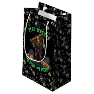 🖤 Black Frankenstein Halloween Sac cadeau
