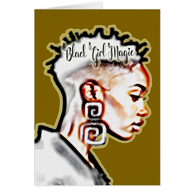 Black Girl Magic • Affirmation d'inspiration pour  (Devant)