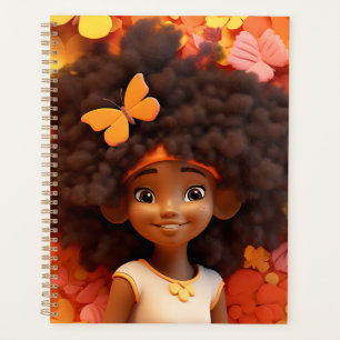 Black girl magique melanin princesse peau brune fi