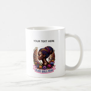 Black Girls Read Logo Mug Coupe Lover Coffee Boo