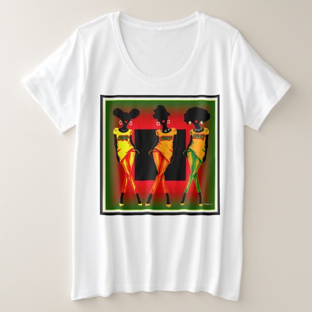 Black Girls Rock Silhouette (Design devant)