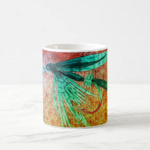 "Black Gnat" Truite classique Volant Mug