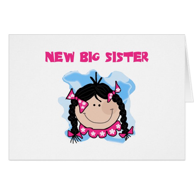 Black Haired Girl New Big Sister (Devant horizontal)