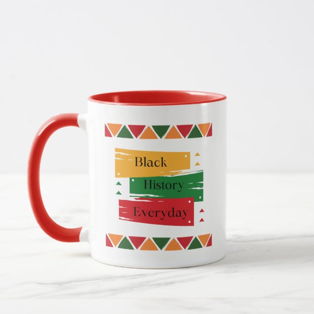 Black History Everyday Mug (Gauche)