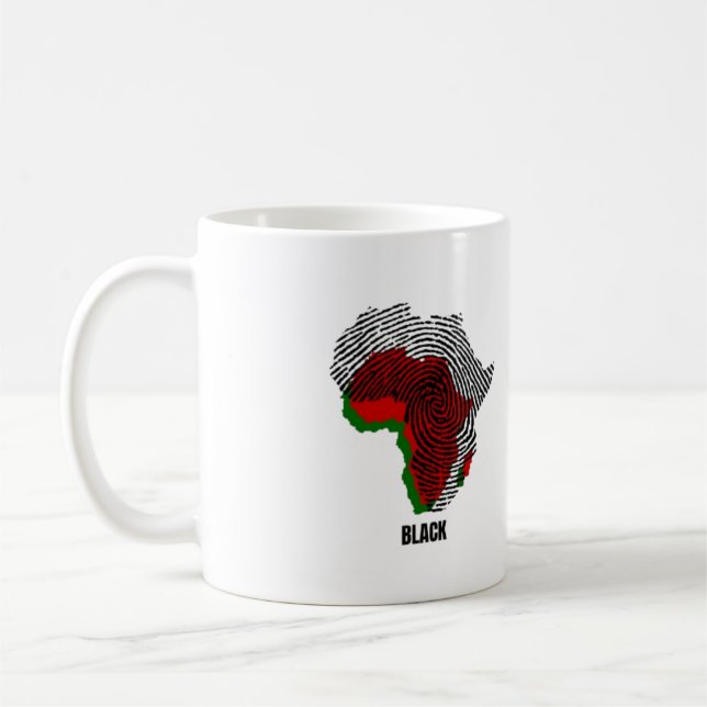 Black History Month 2026 Mug – African Heritage  (Gauche)
