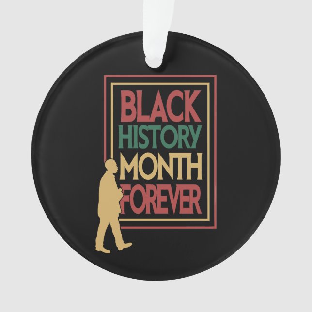 Black History Month Forever Typography (devant)