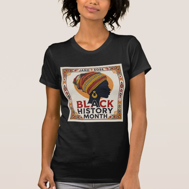 Black History Month | Heritage, Legacy, T-Shirt (Devant)
