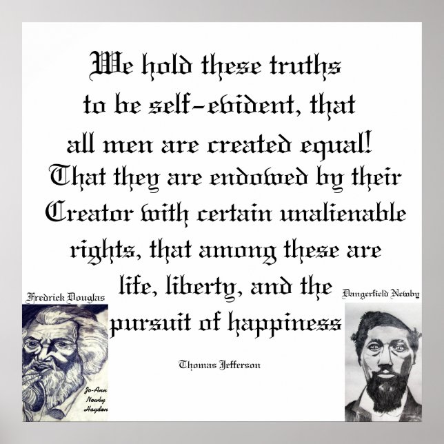 BLACK HISTORY QUOTE  POSTER (Devant)