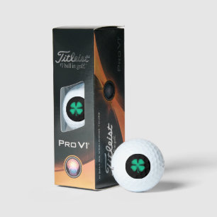 Black Irish Titleist Pro V1 balles de golf doux 3 