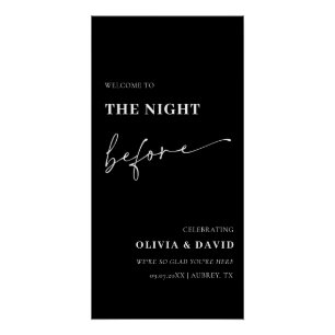 Black La Nuit Avant La Répétition Poster