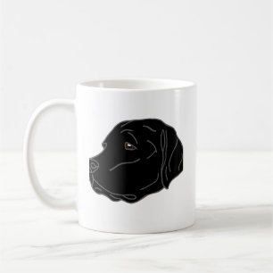 Black Lab Chig Maman Mug