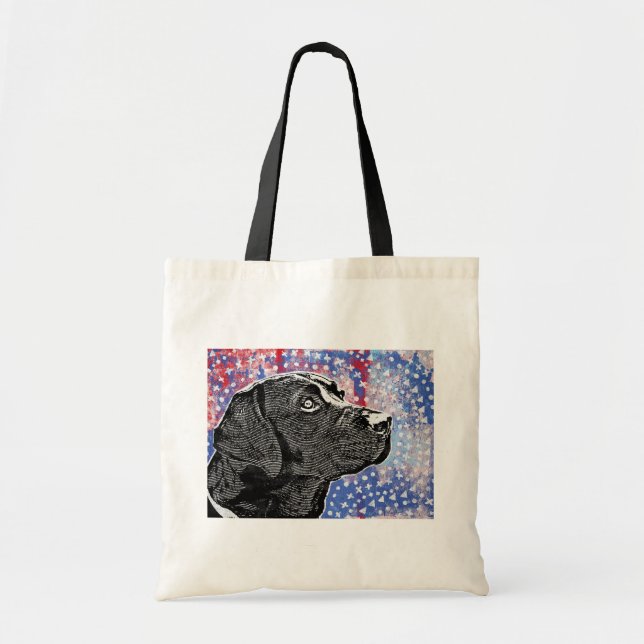 Black Lab Sac fourre-tout Labrador Retriever Chien (Devant)