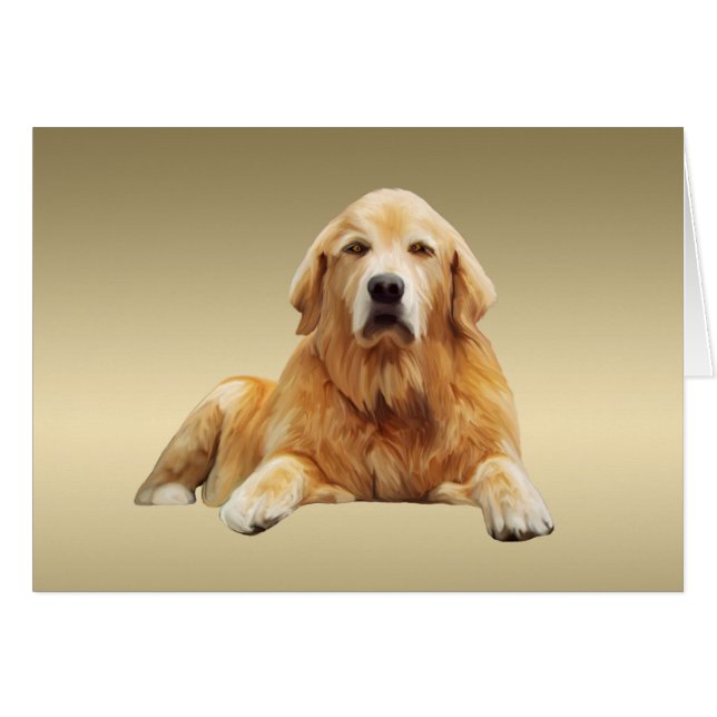 Black Labrador Dog Water Couleur Art Peinture (Devant horizontal)