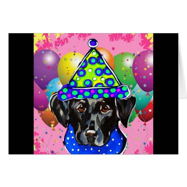 Black Labrador Retriever (Devant horizontal)