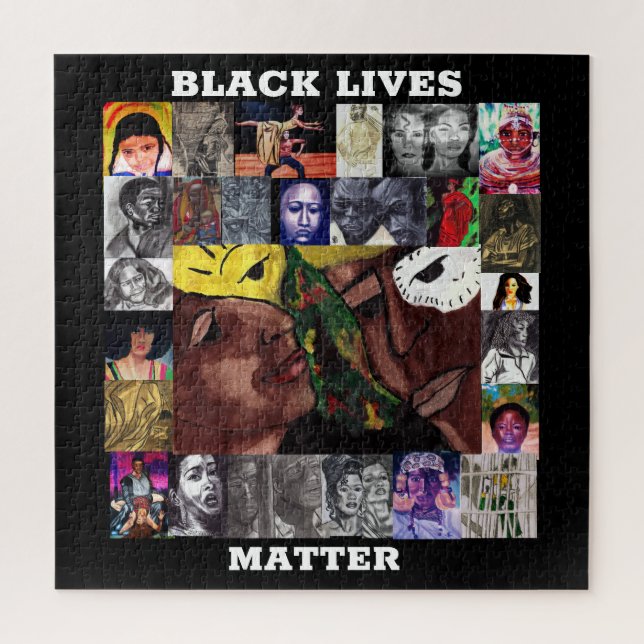 BLACK LIVES COMPTE puzzle (Vertical)