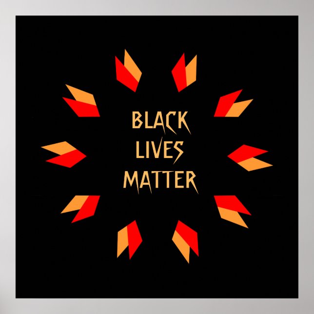 Black Lives Matter Poster (Devant)