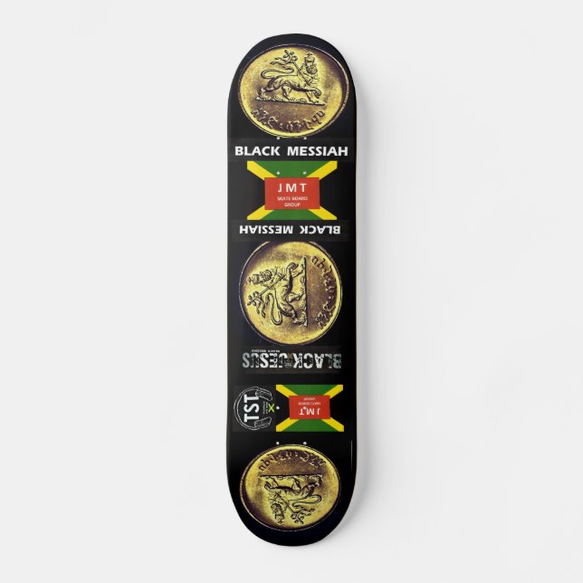 BLACK MESSIE  JMT Skateboard (Recto)