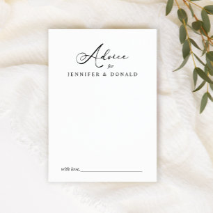 Black Modern Script Simple Mariage Couple Conseil