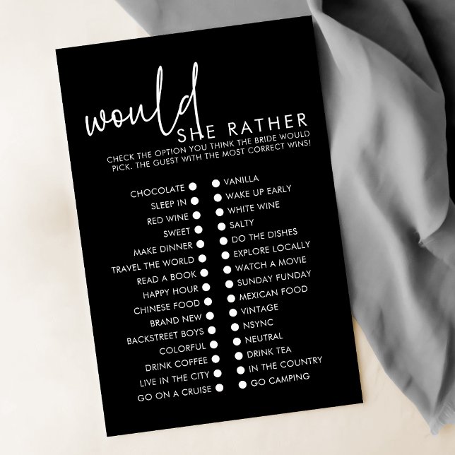 Black Modern Voudrait Elle Plutôt Fête des mariées (Créateur téléchargé)