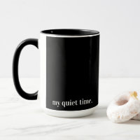 Black Mug Mon temps tranquille