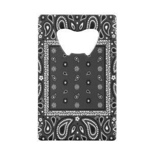 Black Paisley Bandana Anniversaire Hip hop Rap Éca