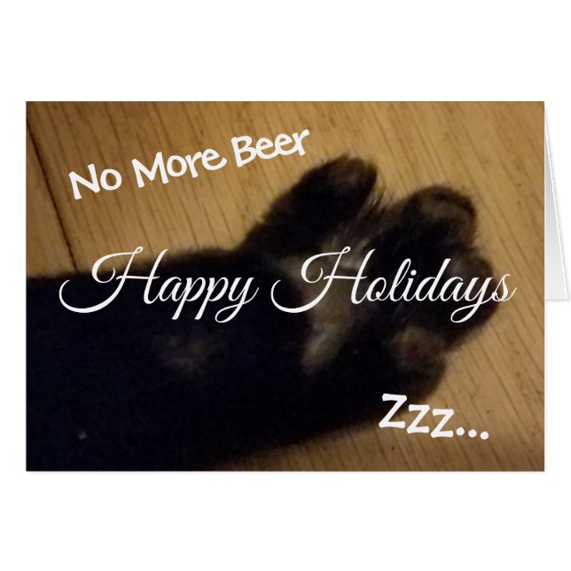 Black Paw Holiday (Devant Horizontal)